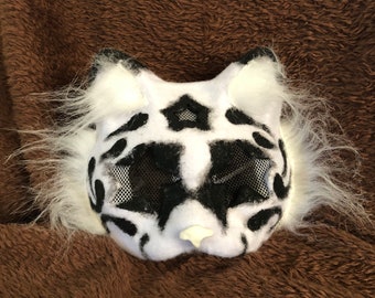 therian star eyed cat mask