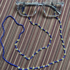Beaded Daisy Glasses Chain Floral Accessories Free Shipping