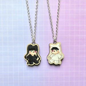 Miljövänligt handgjort halsband i björkträ - Hope Dolls Jhope