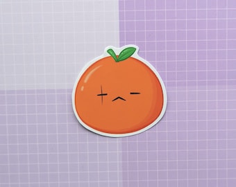 Bangtan Large Sticker - Tangerine Suga Agust D Yoongi