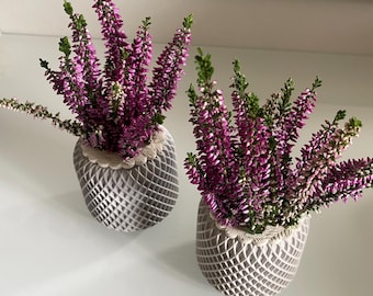 Silikon Gießform für Teelichthalter/kleine Blumenvase für Trockenblumen – formstabil, langlebig & ideal für Beton, Gips und Resin