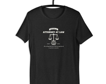 LITERARY TEE To Kill a Mockingbird "Attorney at Law" (dark)