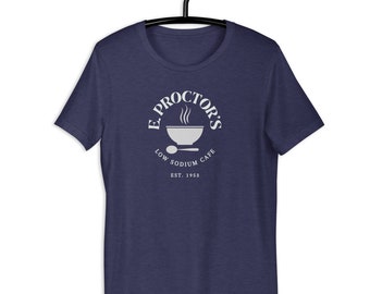 LITERARY TEES The Crucible "E.Proctor's Low Sodium Cafe" (dark)