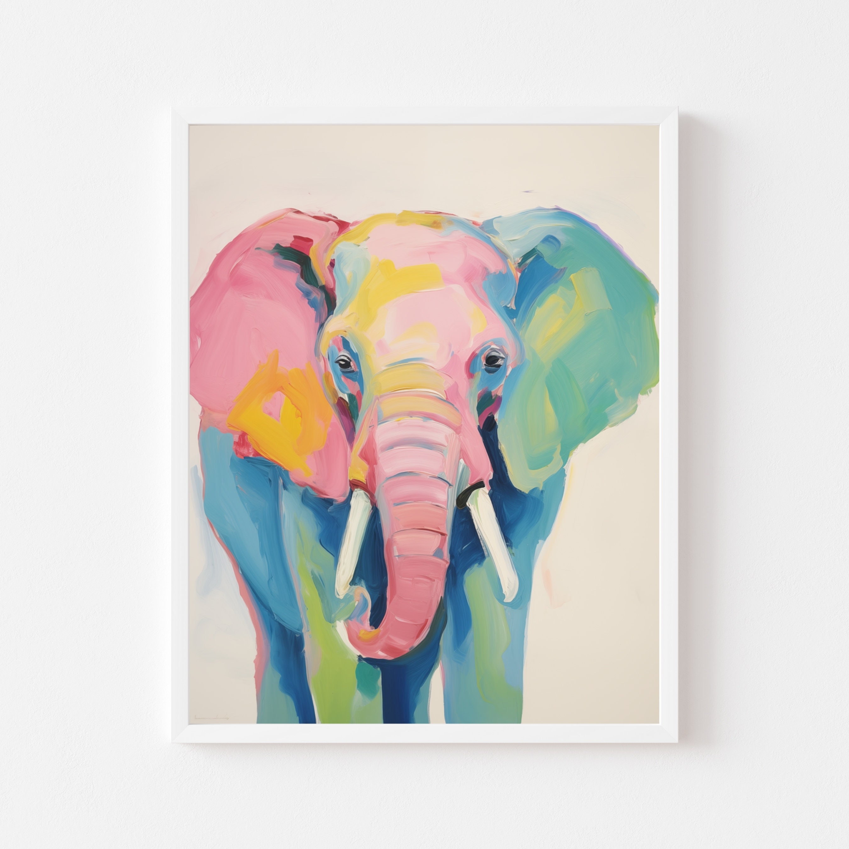 Elephant Wall Art Animal Oil Painting On Canvas Poster Elephant Cubism Colorful Elephant Aesthetic R Canvas Poster Unframe Style 020307cb B0ab 4e66 916b 25048d8caa5b.0e1fdd3e0b2f1f41171cfe643d61aebc