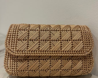 Handgemaakte gehaakte clutch bag