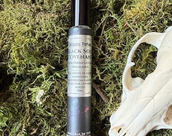 Black Soil Covenant Perfume Oil | Mushroom, Earth, Moss | Rooted Forest Scent