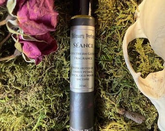 Séance Perfume Oil | Dried Petals, Spice, Wood, Incense | Ritualistic Scent