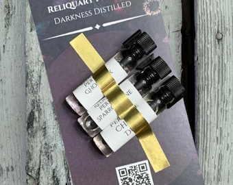 Gothic Perfume Sample Set | Choose Any 3, Vegan & Phthalate Free