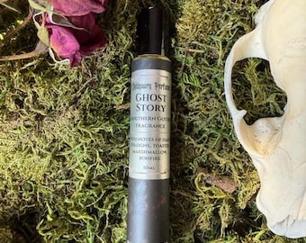 Ghost Story Perfume Oil – Cologne, Toasted Marshmallow, Bonfire Smoke | Nostalgic Scent