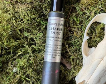 Chapel Dust Perfume Oil | Sage, Moss, Balsam, Frankincense, Smoky Lilac | Sacred Scent