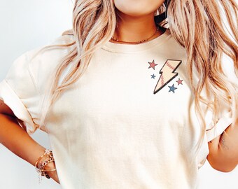 Retro Baseball Mom Comfort Colors Tee