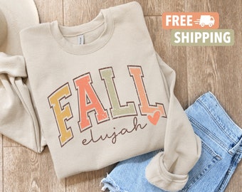 Fallelujah Fall Shirt or Sweatshirt - Retro Autumn Graphic Tee