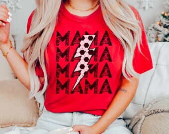 Soccer Mama T-Shirt, Comfort Colors, Soccer Mom Gift