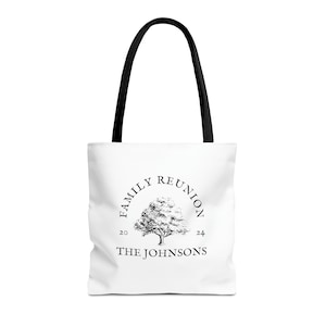 Family Reunion Bag, Reunion Favors, Family Reunion Gift, Family Trip, Family Vacation, Family Reunion, Custom Family Reunion, Custom Bag