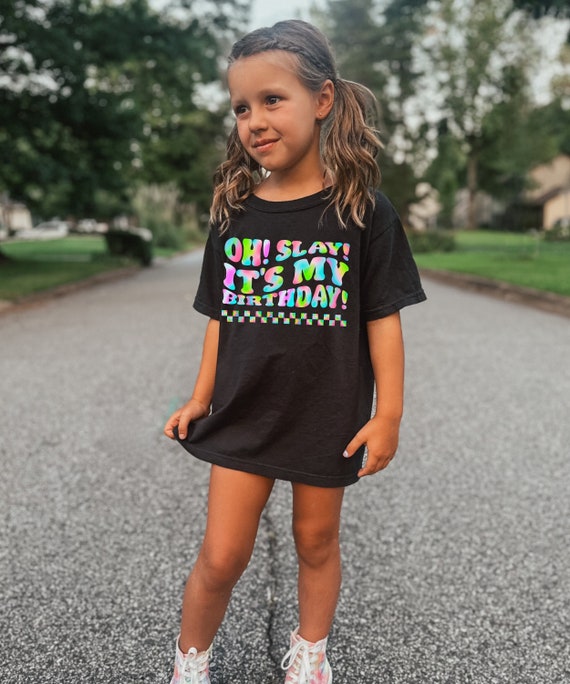Glow Party Birthday Boy Shirt Party Gift Neon Retro Tee Glow Party Birthday Boy Shirt Party Gift Neon Retro Tee