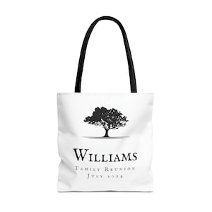 Family Reunion Bag, Reunion Favors, Family Reunion Gift, Family Trip, Family Vacation, Family Reunion, Custom Family Reunion, Custom Bag