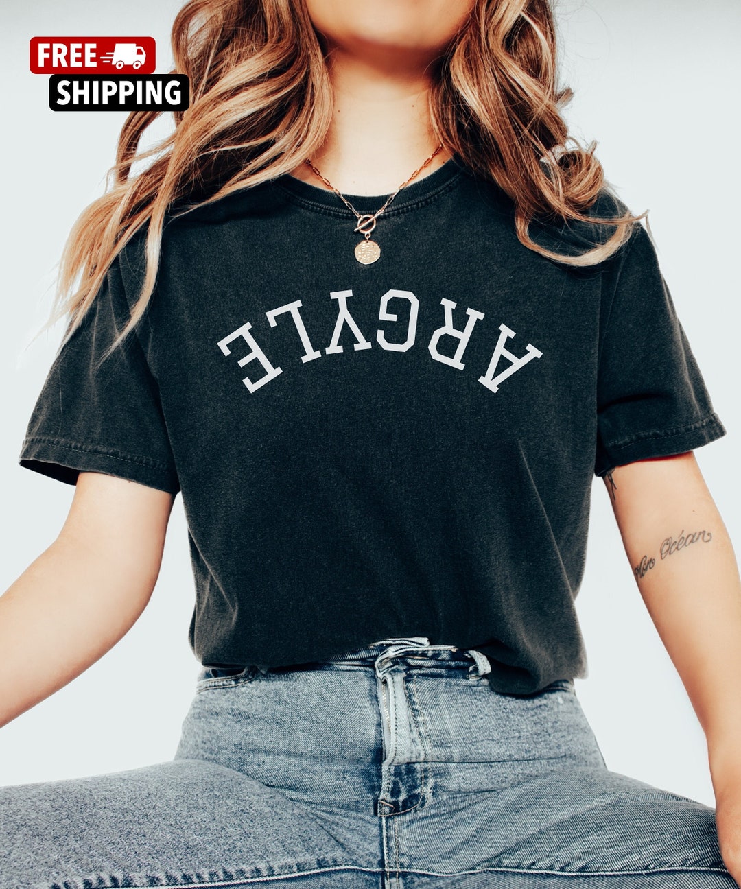 トップス house on the hill Argyle tops 80 Argyle Upside Down Design for Argyle Eagles Fans, Argyle Texas