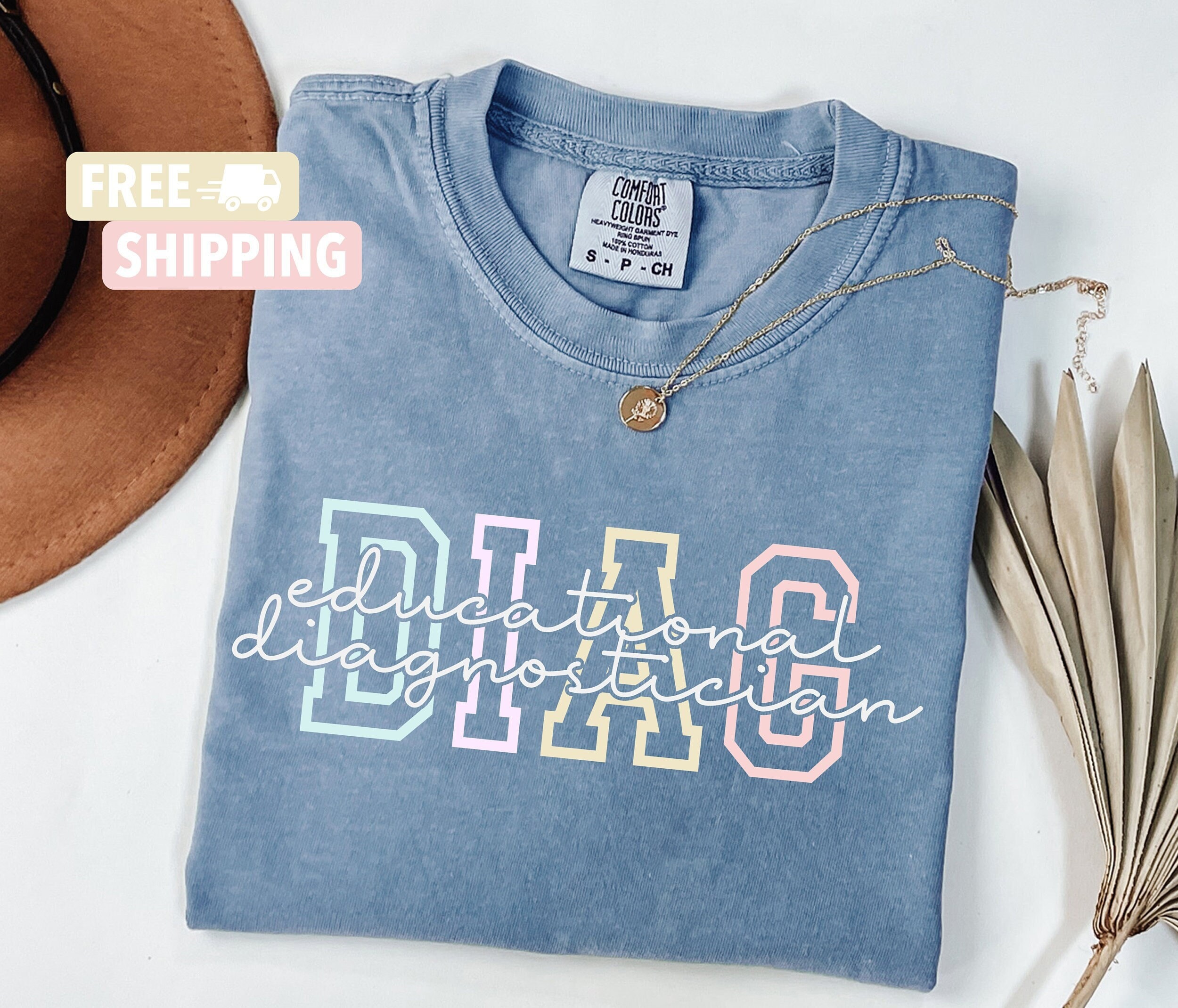 DIAG Educational Diagnostician Graphic Tee Shirt, Special Education Tshirt, Gift for New Diagnostician, Educational Diagnostician Tshirt