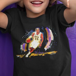 Kids Kobe Bryant Vintage Tee Kobe Championship T shirt Retro Basketball Shirt for Kids Gift for Son or Daughter Mamba Fans Etsy