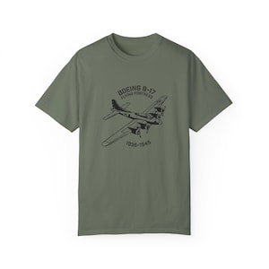 B-17 Unisex Garment-Dyed T-shirt