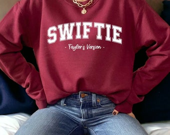 Swiftie Jumper Swiftie Merch Taylors Version Cute Jumper Music Books Gif For Her