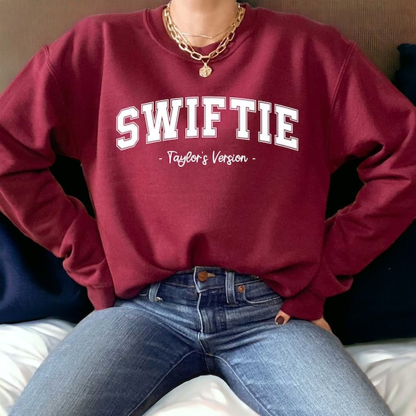 Swiftie Jumper Swiftie Merch Taylors Version Cute Jumper Music Books Gif For Her