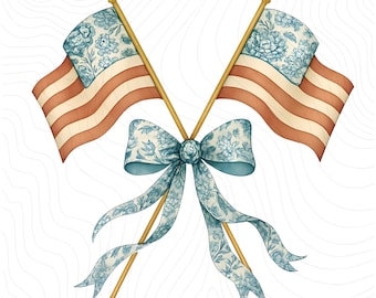 Toile Flagge am amerikanischen Flaggen png, Kokette Aquarell amerikanische Flaggen PNG, Grandmillennial Adreppy Flagge, Adrette 4