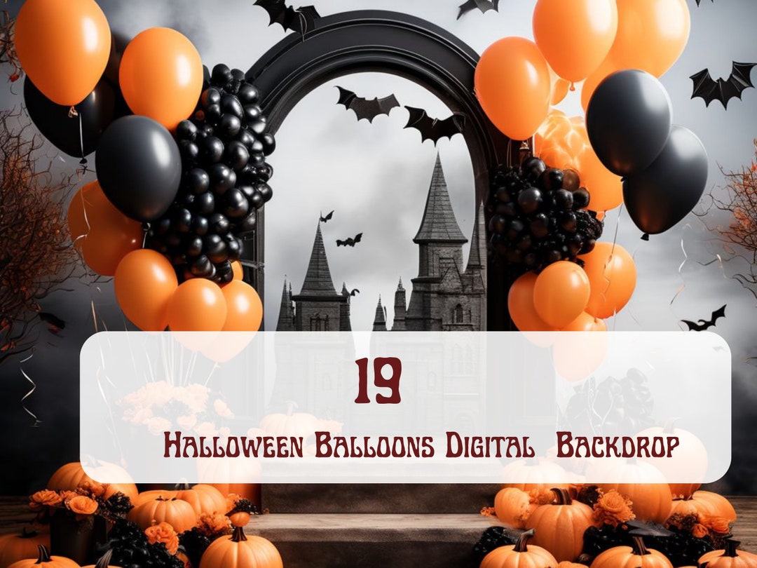 Beautiful Halloween Balloon Gift Landscape Collection Beautiful Halloween Balloon Gift Landscape Collection