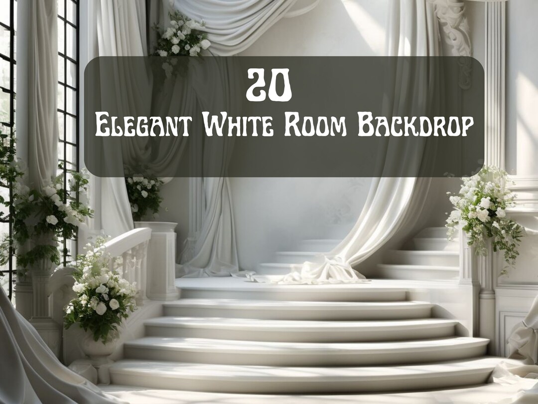 White Room Background, Studio Background ,photography, Digital Backdrop, Photoshop Texture ...