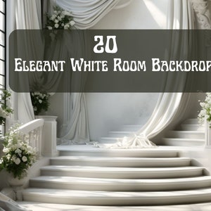 White Room Background, Studio Background ,Photography, Digital Backdrop, Photoshop Texture Overlay