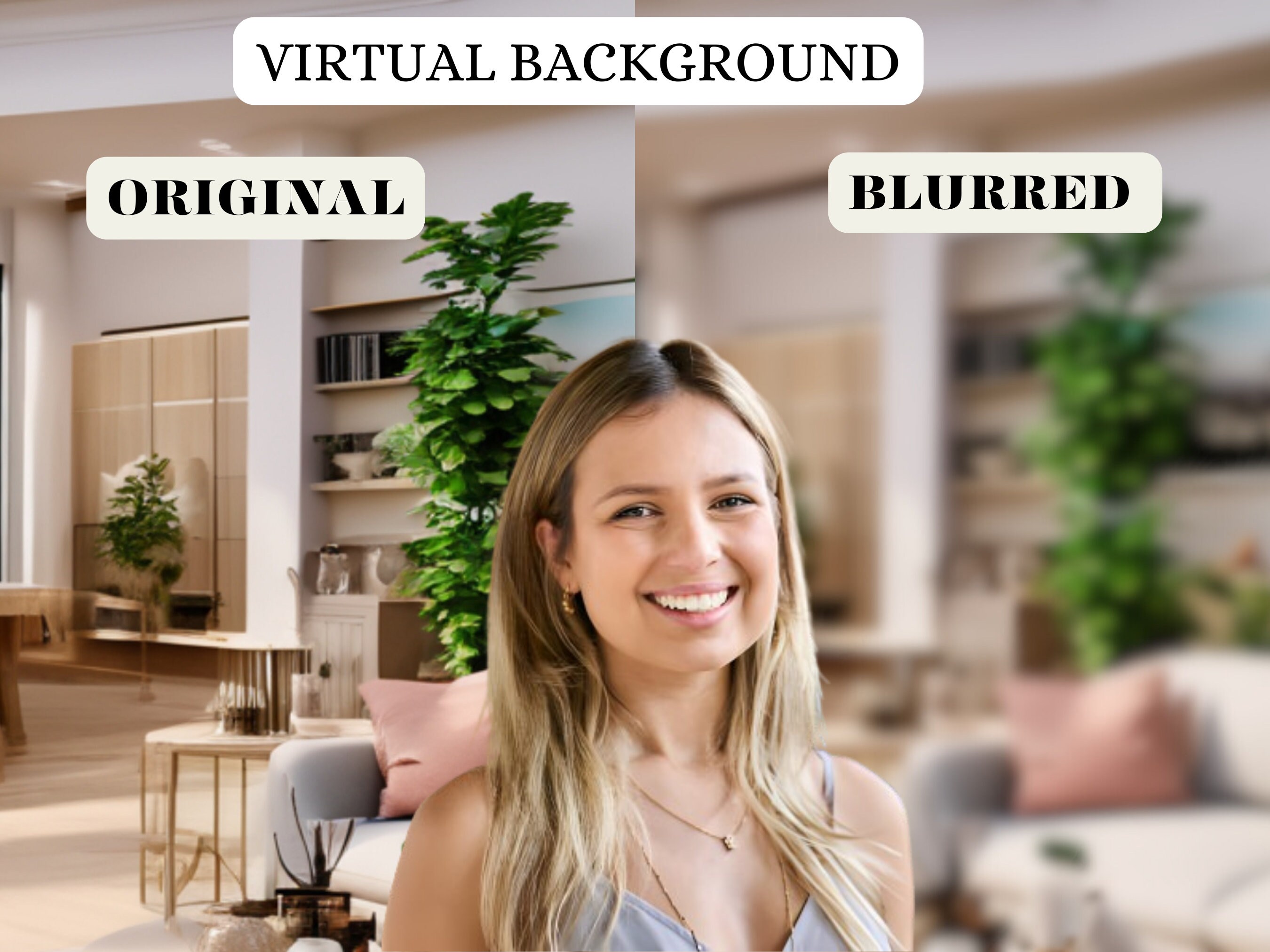 Virtual Background Zoom Background Home Office Background Living Room Zoom Virtual Background