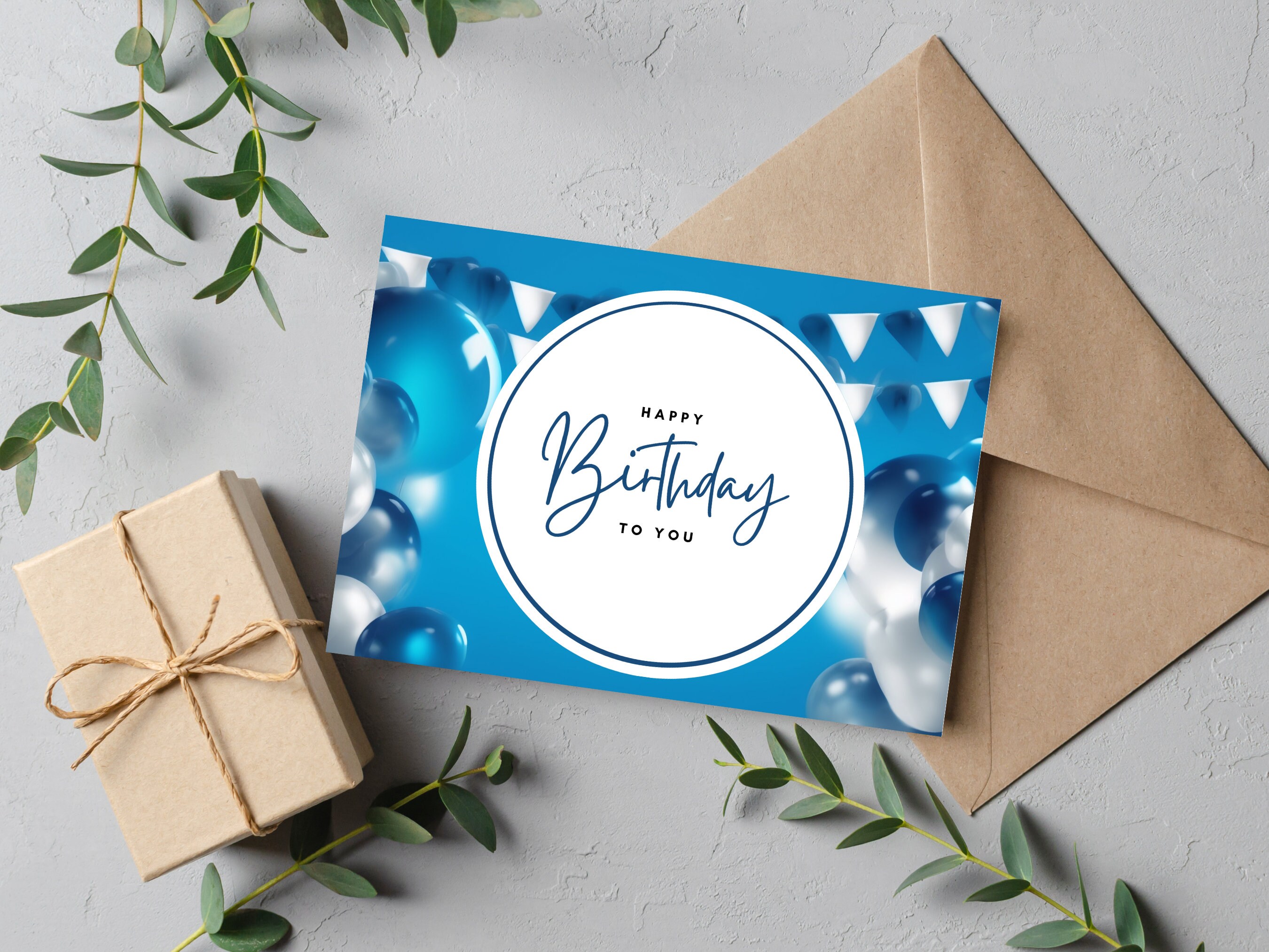 Printable Greetings Card, Printable Birthday Card, Digital Greeting ...