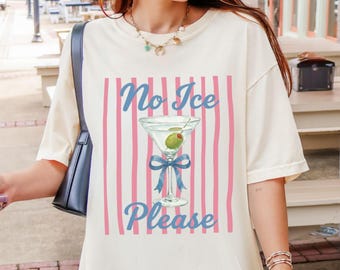 No Ice Please Abolish Ice Shirt Coquette Martini Shirt Anti Ice Shirt Pro Immigration Tee Human Rights Shirt Chinga La Migra Protest Shirt