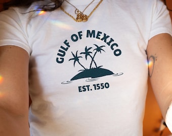 Shirt Golf van Mexico Mexico Baby Tee anti Trump shirt anti Golf van Amerika protest shirt politieke T-shirt vrouwen subtiel verzet shirt