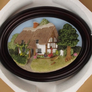 レイクランドスタジオ LAKELAND STUDIOS ミニチュアハウス 4個 イギリス製 レイクランドスタジオ ミニチュアハウス 置物 オブジェ