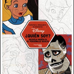 Coloriages Mysteres Trompe l’œil  , 100+ pages, Mystery Coloring, Disney Coloring Book, Coloring by numbers,PDF Coloring Book, Art Therapy