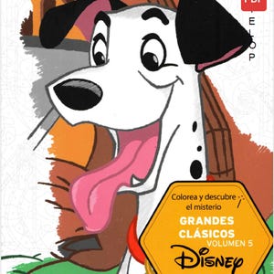 Mystery Coloring Books,Disney Coloring Books ,Printable Digital Download for Kids & Adults | Instant Activity Fun,Digital Download PDF,