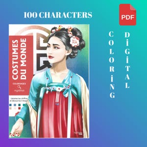 Mystery Coloring Books Disney Coloring Books - Coloring book ,PDF Books 100 Pages Coloring by numbers Digital coloring book Instant Download
