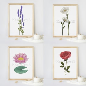 Flower Prints - 5x7 inches