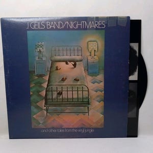 J. Geils Band Nightmares & Other Tales From The Vinyl Village LP Record 1974 Original Vintage