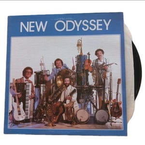 New Odyssey originele titelloze lp-vinylplaat jazzjacht rock vintage vinyl