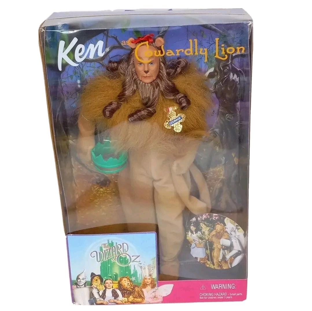Vintage Ken Doll Cowardly Lion "The Wizard Of Oz" Collectable 1999 Mattel