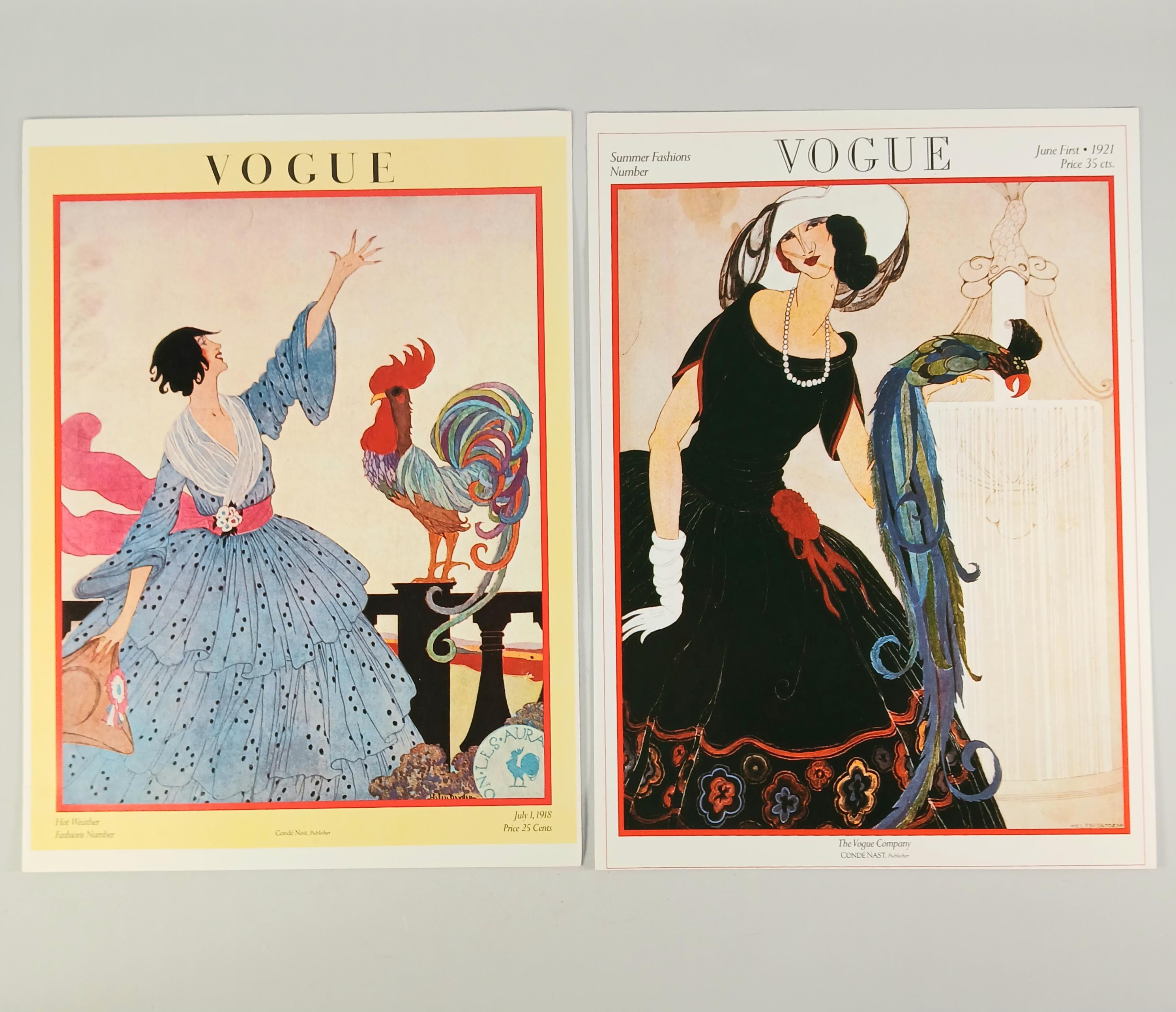 Vintage Vogue Cover - Etsy