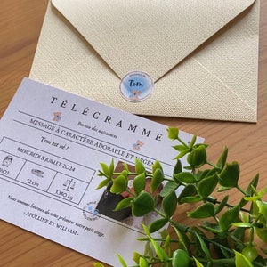 Faire-part de naissance | Carte annonce naissance