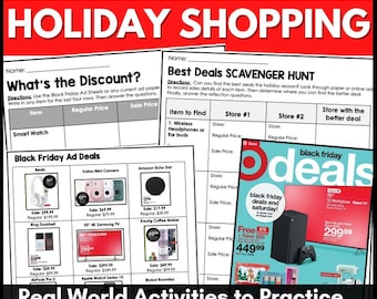 Christmas Holiday Math Worksheets Homeschool Printables