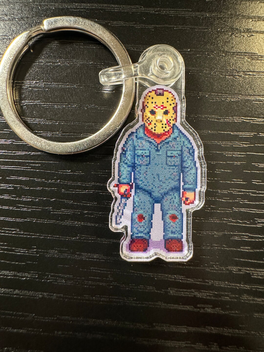 Jason Voorhees Acrylic Keychain - Perfect for Horror Fans! - Etsy