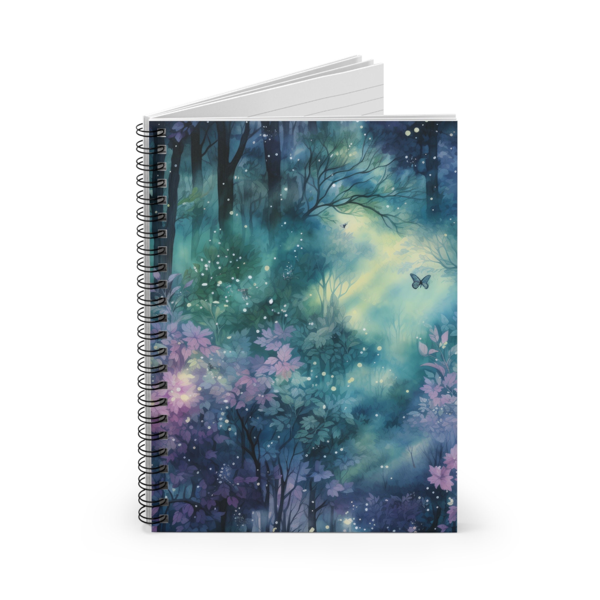 Spiral Notebook Ruled Line - Etsy