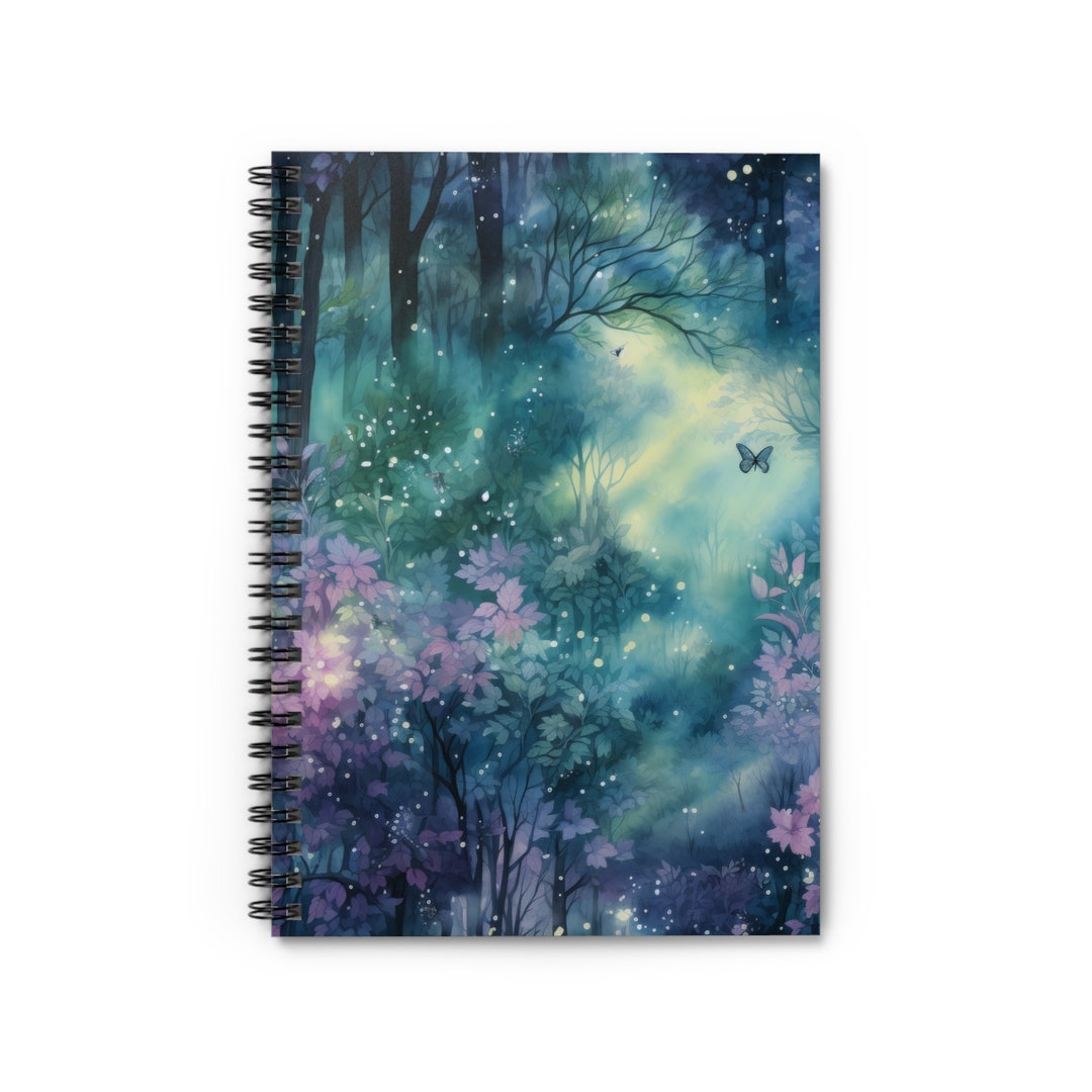 Spiral Notebook Ruled Line - Etsy