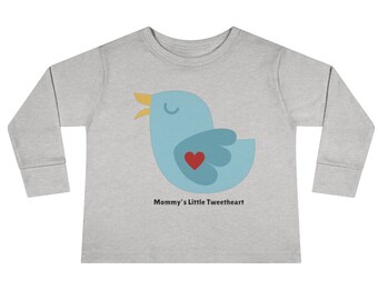 Long Sleeve Kids T-Shirt Mommy's Little Tweetheart