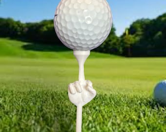 Mittelfinger Golf Tees Knebel Geschenk